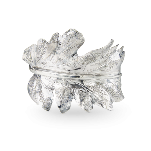 MARIO LEAF 银质番茄叶手镯