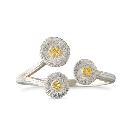 BLOSSOMS银镀金手镯