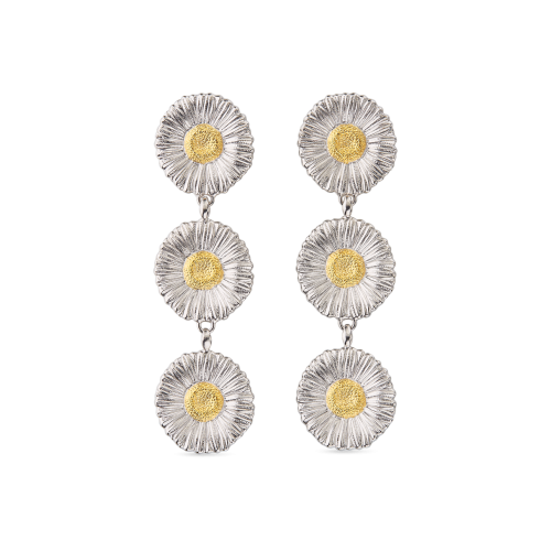 BLOSSOMS银外镀金耳环