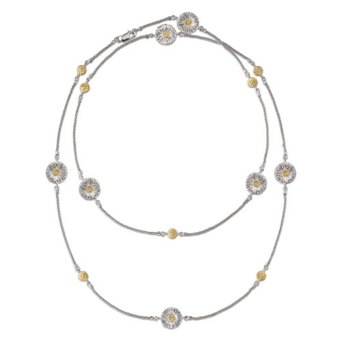 BLOSSOMS VERMEIL 银质雏菊项链