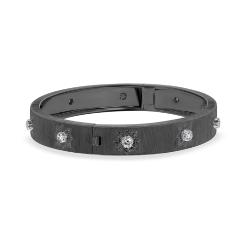 MACRI CLASSICA 白金镶钻手环式手镯