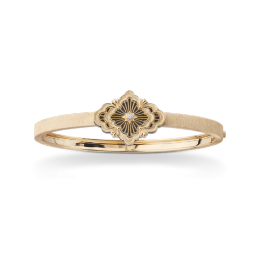 OPERA TULLE STONE 黄金镶缟玛瑙手镯