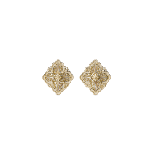 OPERA TULLE STONE 黄金镶珍珠母耳环