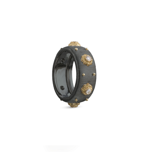 MACRI ETERNELLE DLC 黄金镶钻结婚戒指