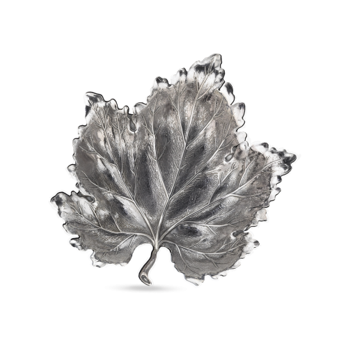 LEAVES 银质中号葡萄藤叶碗