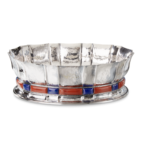 DOGE 银镶红碧玉餐桌中央摆饰