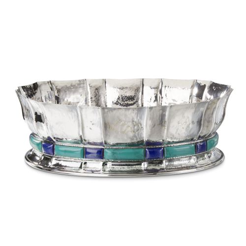 DOGE 银镶青金石餐桌中央摆饰