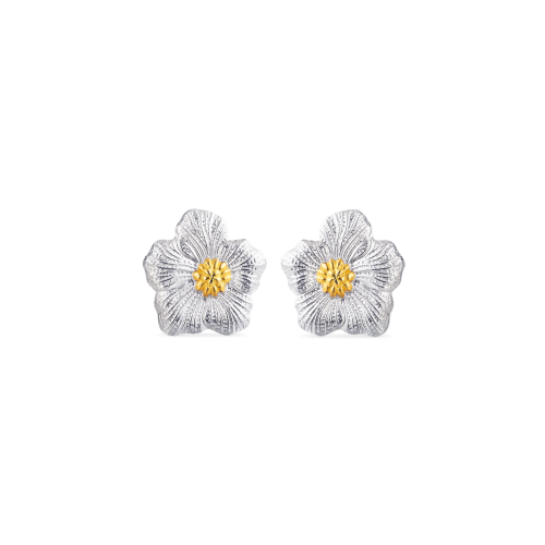 BLOSSOMS银外镀金耳环