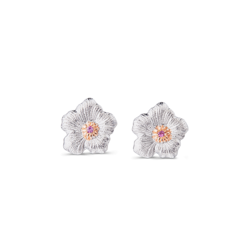 BLOSSOMS蓝宝石耳环