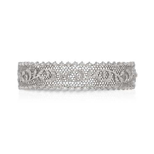 TULLE 白金镶钻手镯