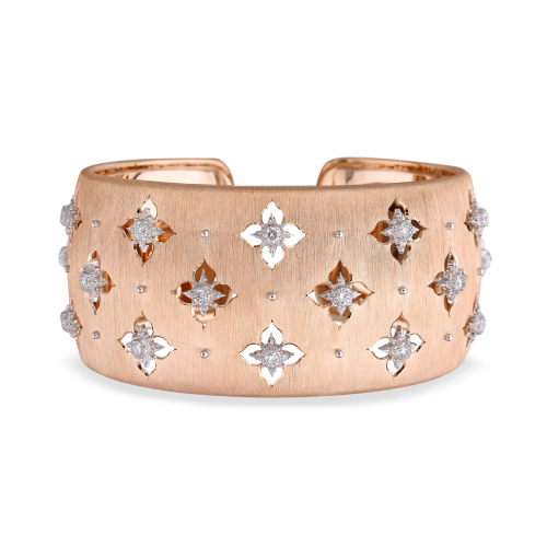 MACRI GIGLIO 玫瑰金和白金手镯