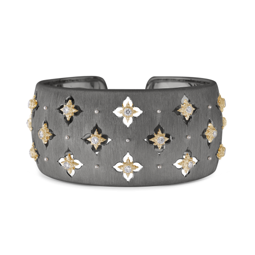 MACRI GIGLIO 黄金镶钻手环式手镯