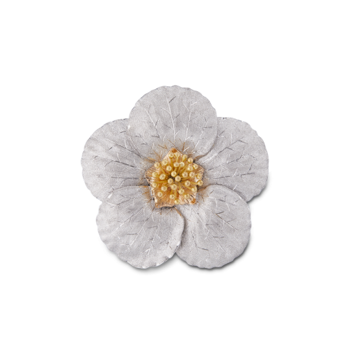 MAGNOLIA黄金、白金和玫瑰金胸针