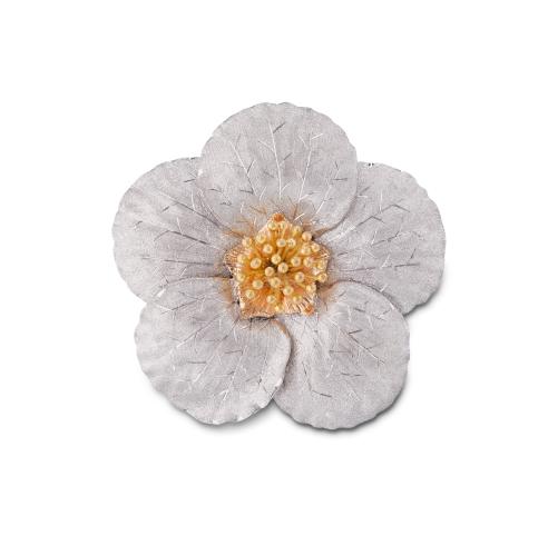 木兰花胸针