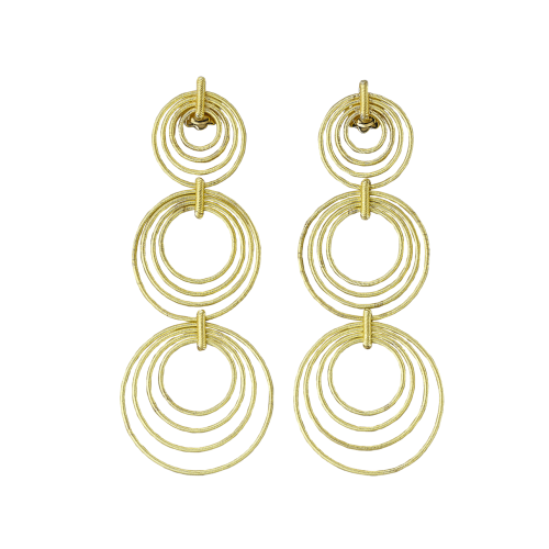 HAWAII WAIKIKI 黄金耳坠