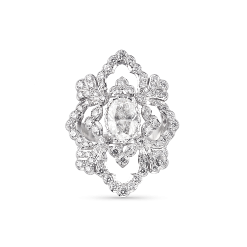 OPERA HIGH JEWELLERY 白金镶钻戒指