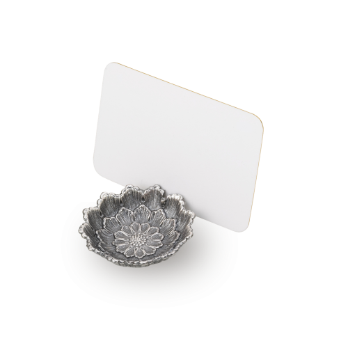 FLOWERS 银质大丽花摆件