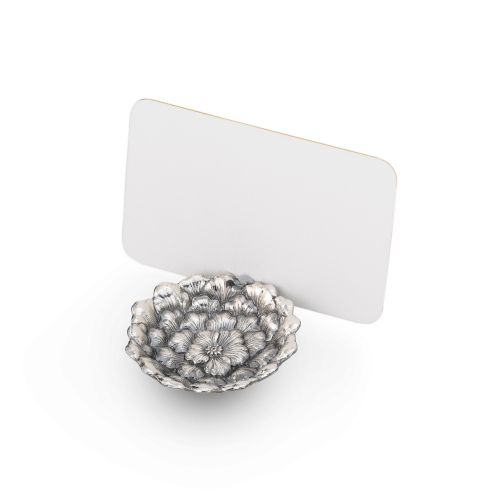 FLOWERS 银质栀子花摆件