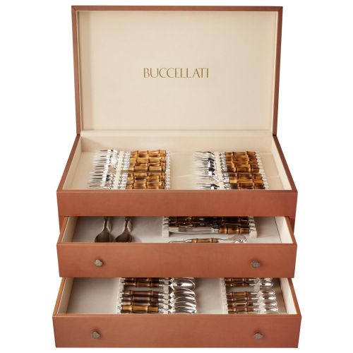TAHITI系列12人用欧式木质餐具盒