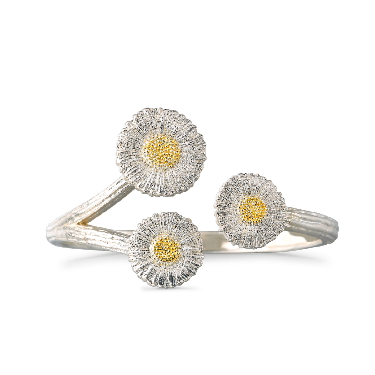 BLOSSOMS银镀金手镯