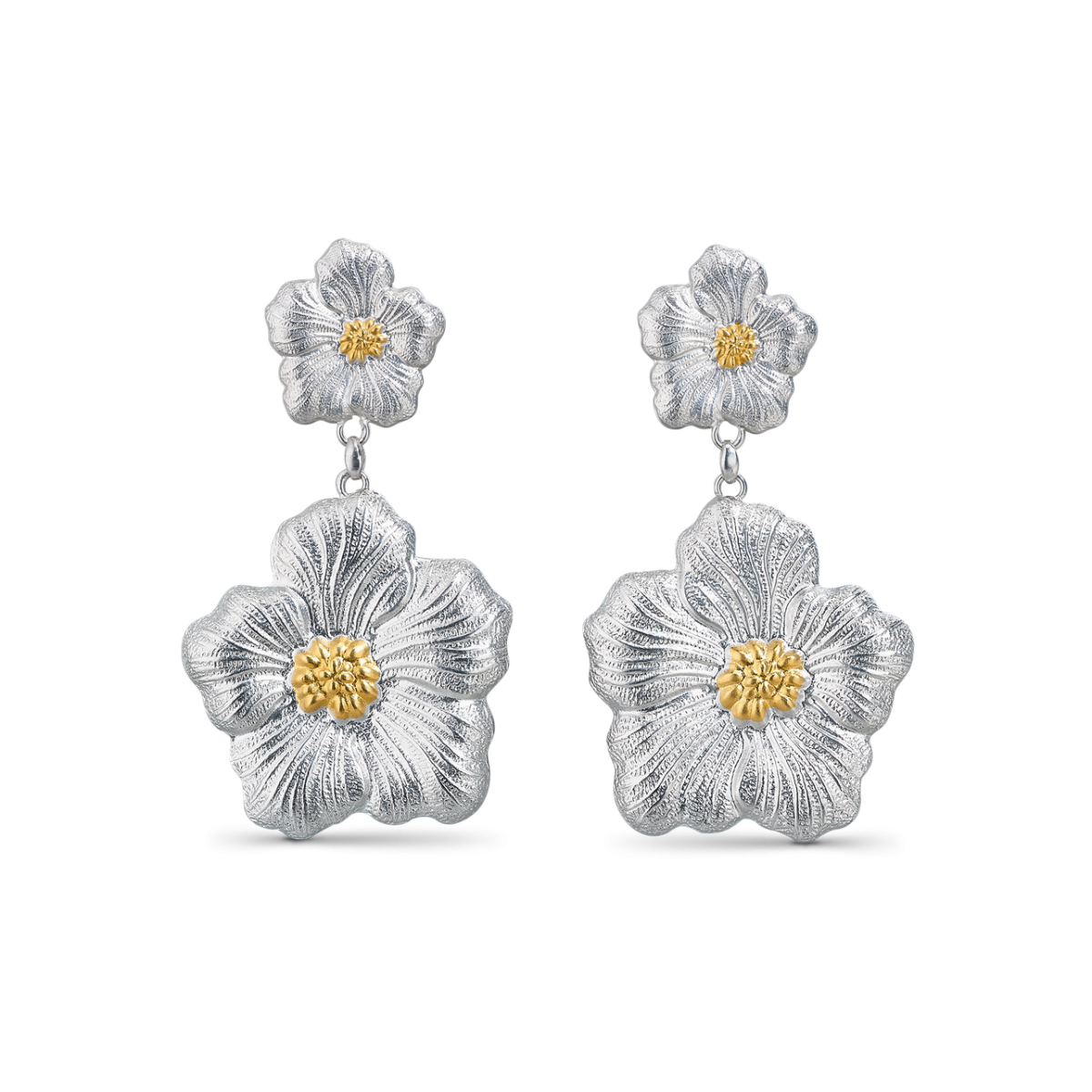 BLOSSOMS VERMEIL 银质栀子花吊坠