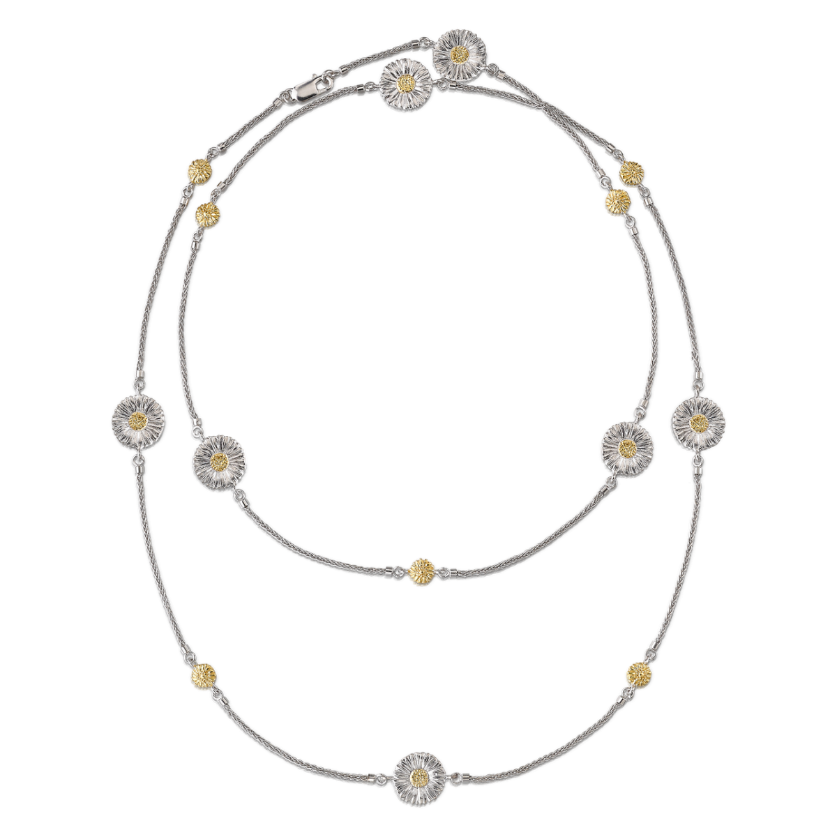 BLOSSOMS VERMEIL 银质雏菊项链