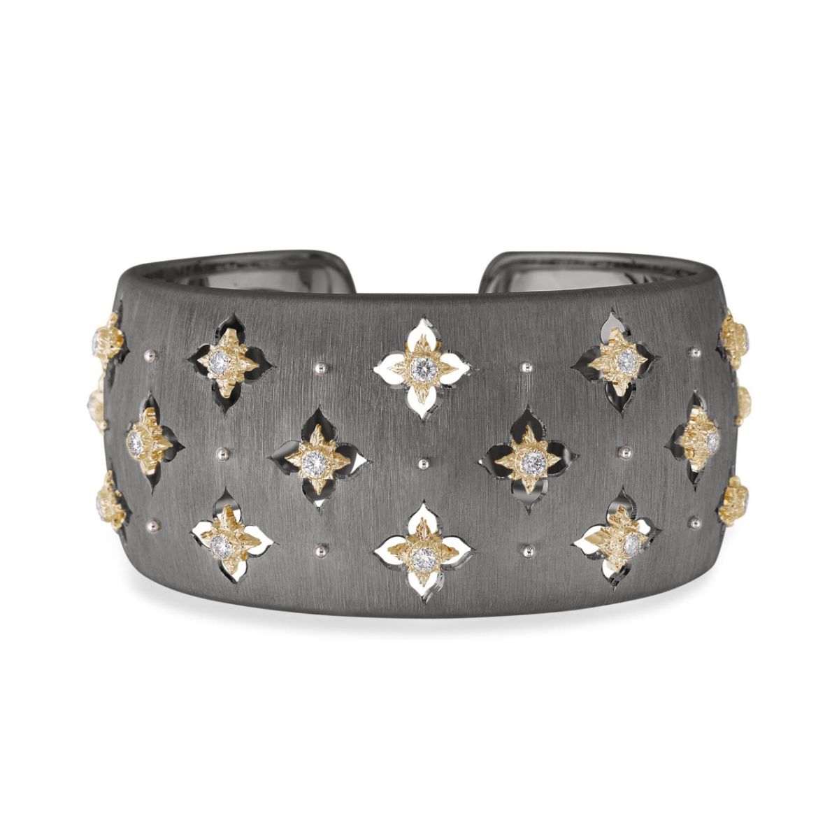 MACRI GIGLIO 黄金镶钻手环式手镯