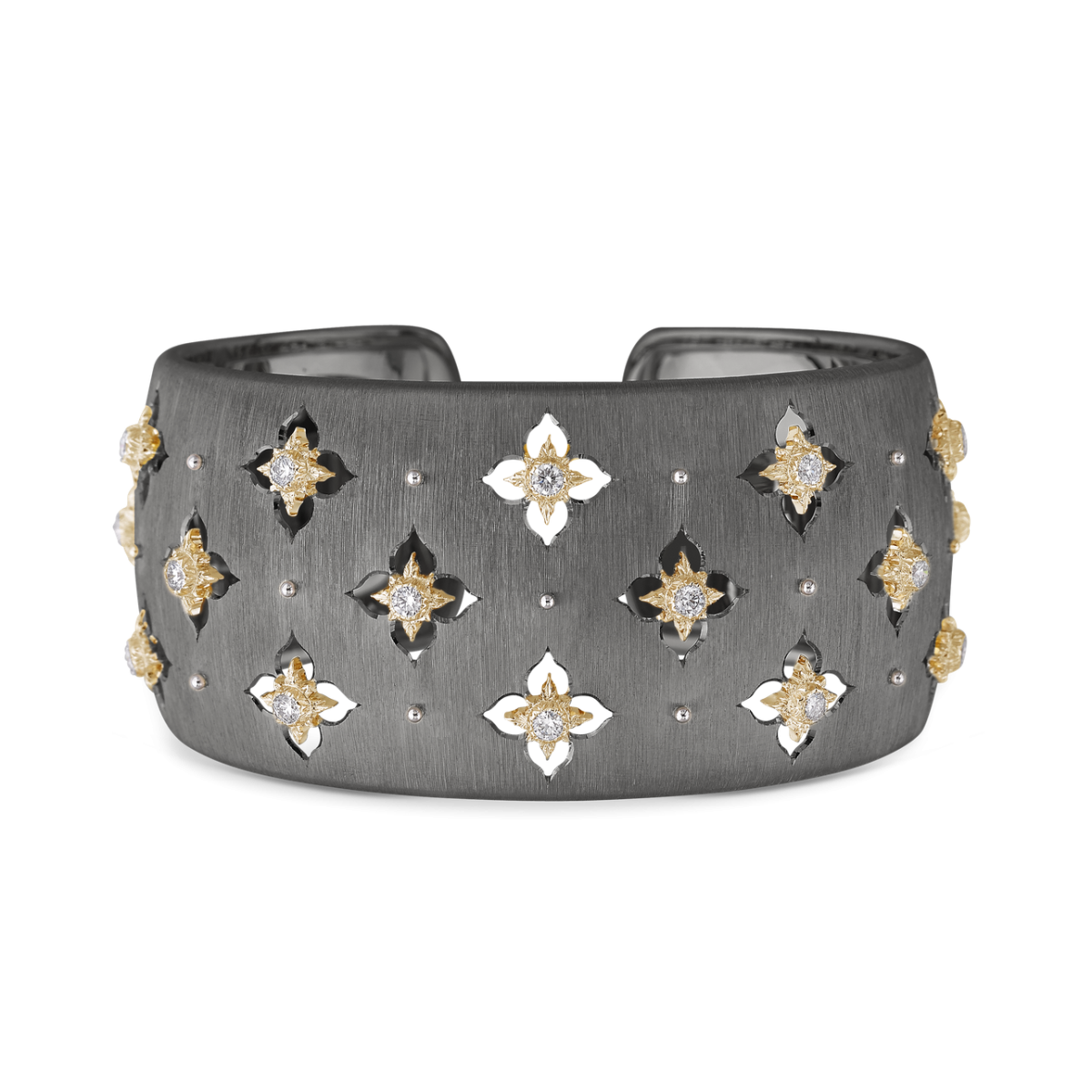 MACRI GIGLIO 黄金镶钻手环式手镯