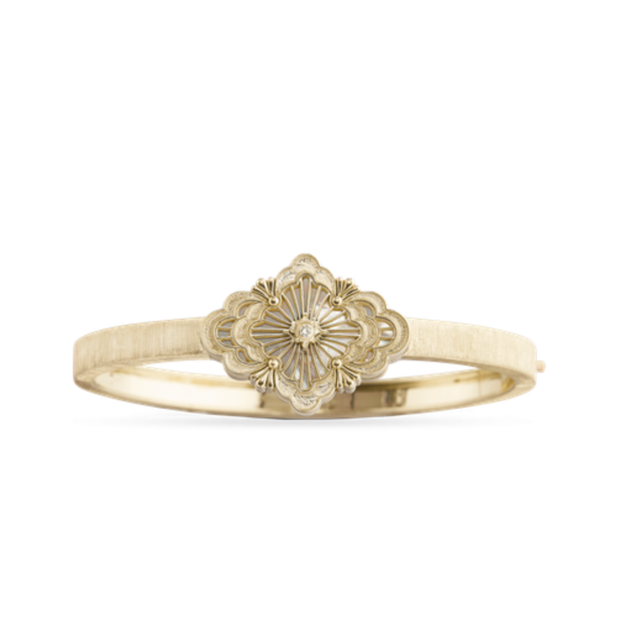 OPERA TULLE STONE 黄金底镶珍珠母手镯