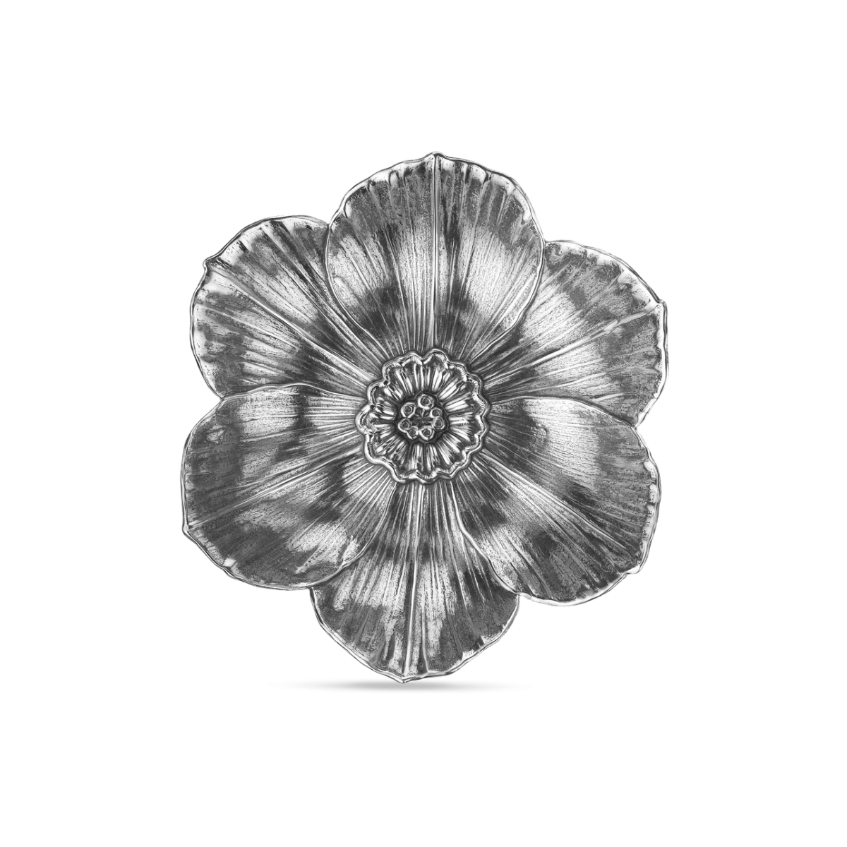 FLOWERS 银质小号水仙花碗
