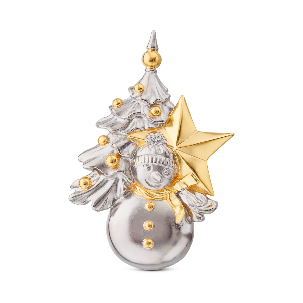 银质圣诞装饰摆件